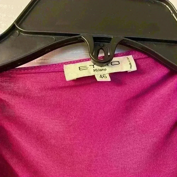 Etro V-Neck Short Sleeve Blouse - Picture 3 of 7